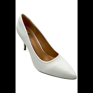 Trary Women’s Casua Heels New Pu White - Medium